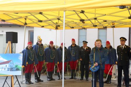 TEMELJNI KAMEN DOMA ZAŠČITE IN REŠEVANJA Z MEDGENERACIJSKIM CENTROM RAKEK 11 FOTO LJUBO VUKELIČ